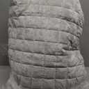 RECYCO Luxury Velvet Quilt Set King Size Bedding Sets, Ultra Soft Velvet Comforter Set, Lightweight Channel Box Stitch Oversized Bedspread Coverlet for All Season, with 2 Shams, Frost Gray