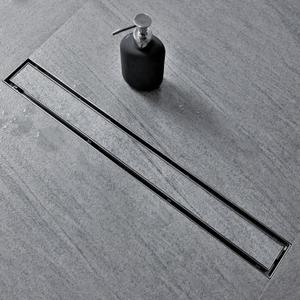 Neodrain 28-Inch Linear Shower Drain-Brushed,with Tile Insert Grate