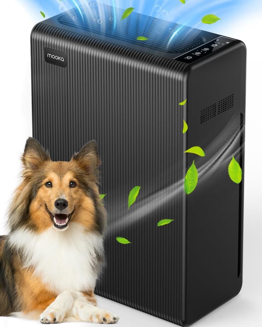 Air Purifiers for Home Large Room up to 1740ft², H13 HEPA Air Filter for Pets Hair Dander Smoke Pollen Dust, Non-Ozone, Portable Air Purifiers for Bedroom Office Living Room, E-300L, White (Black) Air Purifiers for Home Large Room up to 1740ft², H13 HEPA Air Filter for Pets Hair Dander Smoke Pollen Dust, Non-Ozone, Portable Air Purifiers for Bedroom Office Living Room, E-300L, White (Black)