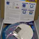 Spin Art Machine Variable Speed, Battery Operated Spinner - Paint Spinner with Splatter Guard, Washable Paint, Spin Art Kit, Stem Toys, Arts and Crafts