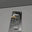 GE 4-Device Universal Remote Control, Designer Series, Brushed Nickel/Silver, 33709
