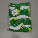 Christmas Porch Goose Costume, 19.7in/50cm Christmas Tree Goose Outfit Clothes with Hat for Winter Holiday Outdoor Garden Yard Patio Lawn Statues Decoration