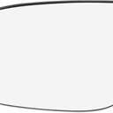 X AUTOHAUX Car Rearview Left Side Heated Mirror Glass with Backing Plate 879090D260 for Toyota Yaris 2006