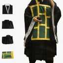 MEADOO Anime Geto Cosplay Kimono Outfits Full set with Printed Cassock Easter and Halloween Costume For Adult L
