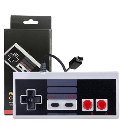 acisan Wired Classic Mini Controller Compatible with NES Classic Mini and SNES Classic Edition (2016/2018), 9.8FT Cable for an Immersive Gaming Experience