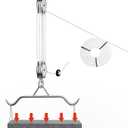 Game Hoist Gambrel & Deer Hanger Kit, 1100 LB Deer Hoist