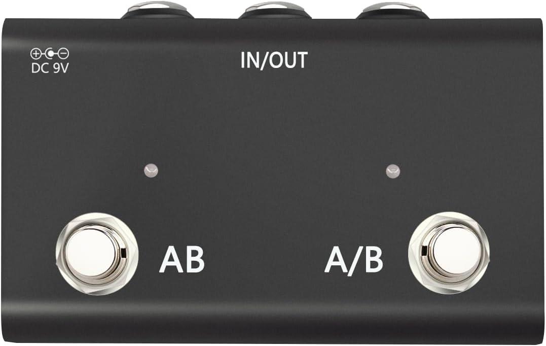 ABY Pedal Channel Switch Box Line AB Selector True Bypass For Guitar Effect Pedal