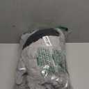 MEGO Kids Fluffy Faux Rabbit Fur Bean Bag Chair Cover(No Filler), Cozy Shaggy Wide Striped Stuffed Animal Storage Bean Bag for Plush Toys, Fuzzy Ribbed Beanbag Cover Kids Girls Teens Adult, Light Grey, Small(28"x28"x32")