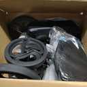 ELENKER Adjustable Steerable Knee Scooter for Foot Injuries Ankles Surgery Medical Knee Walker Crutches Alternative Light Blue