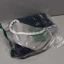 Sexysamba Round Corduroy Pouf Cover Only, 20"x 16" Unstuffed Decorative Ottoman Foot Stool Rest, Washable Storage Bean Bag Chair Floor Pouf Covers for Living Room Bedroom, Navy Blue