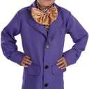 fun shack Chocolate Factory Owner Costume Kids, Chocolate Factory Worker Costume, Boys Halloween Costumes, Size M