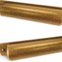 10 Pack 3.75 Inch(96mm) Antique Brass Cabinet Cup Pulls Kitchen Cabinet Handles Hardware Bin Cup Pulls for Cabinets Brass Drawers Cup Pull for Dresser Cupboard Wardrobe