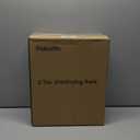 Pumokc Dish Drying Rack, Expandable Large Capacity 2 Tier Dish Drying Rack, Stainless Steel Dish Drainer with Utensil Holder, Adjustable Width for Kitchen Counter,Black