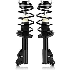 Richeer 172286 Front 2 PCS Strut Shocks Assembly Compatible with 2006-2011 Civic, 2006-2011 Acura CSXShock Absorber Front with Coil Spring Steel Replacement 172287