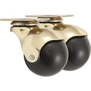 Waxman Consumer Group 4307295N 2" Brass Plate Hooded Caster