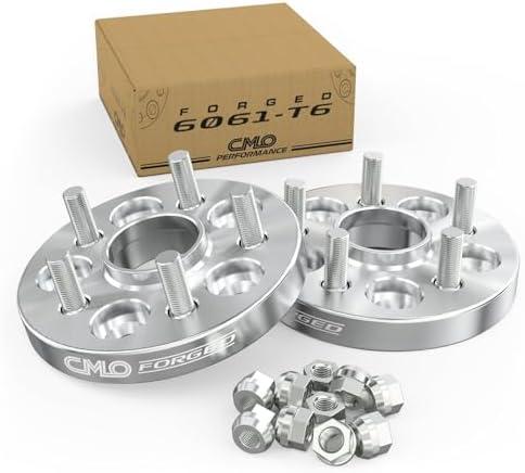 Customadeonly 5x105 Wheel Spacers 20mm Forged Hubcentric Compatible with Cruze 2010–2020, Sonic, Trax, Volt, Encore (2pcs, 56.5mm Bore, M12x1.5 Studs)
