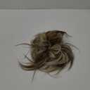 CAISHA XXL Hairpiece Scrunchie Updo Voluminous Slightly Wavy Messy Bun Dirty Blonde Mix G25F (dirty blonde mix #18TH613A G25F)