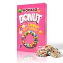 AOOLIO Sour Sweet Ring Clusters Candy- Crunchy & Gummy Rainbow Christmas Circular Ring Candy for Goodie Gift, Road Trips, Offices, Celebrations- 6.34 oz (2 Boxes) (EXP 09/08/26)