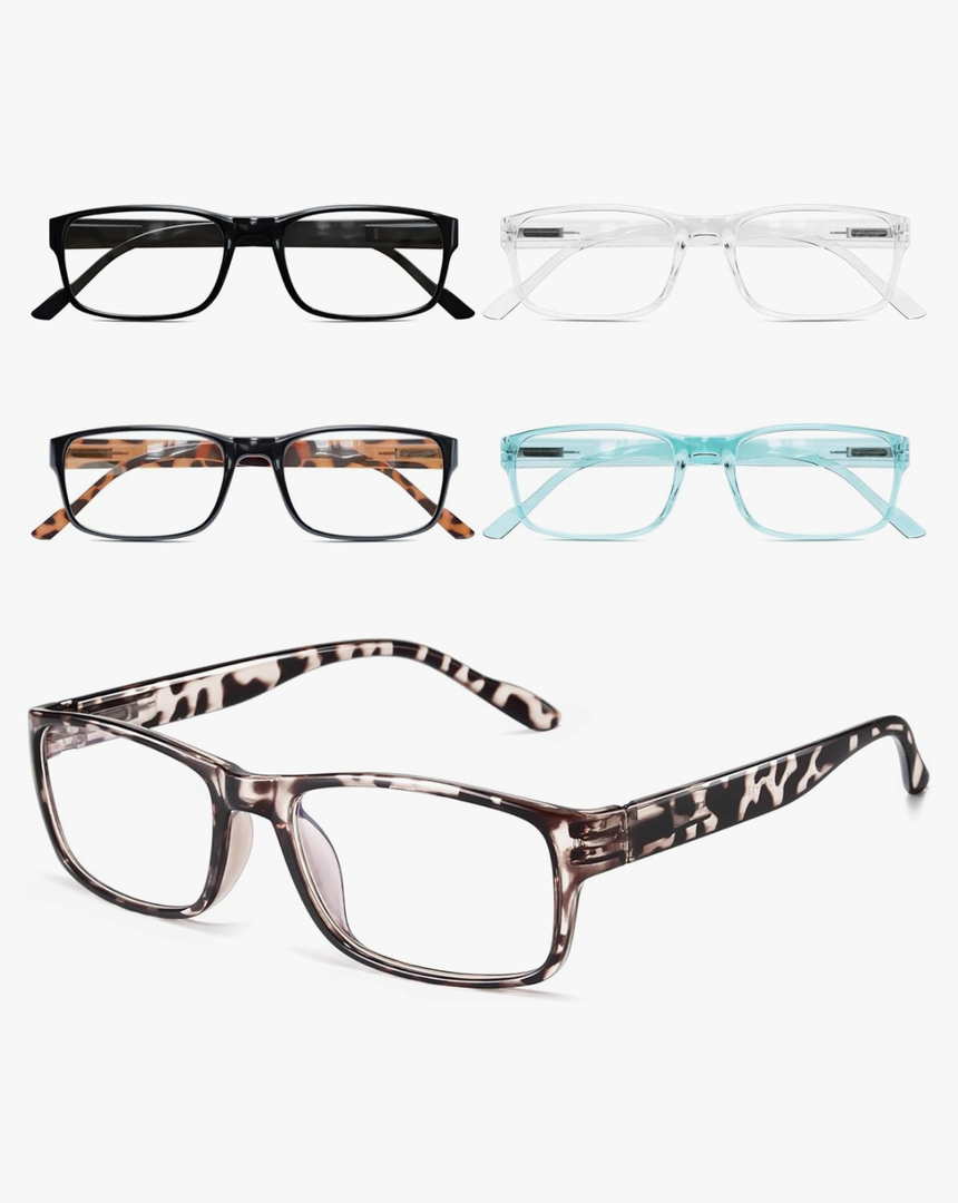 Gaoye Reading Glasses Men/Women, Eyeglasses, Blue Light Readers for Men/Women, Computer Eye Glasses, Cheaters +2.0