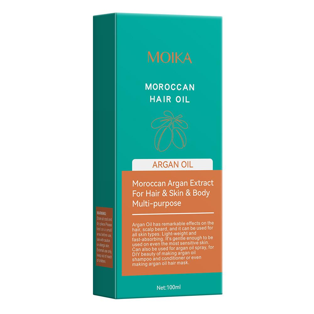 Moroccan Argan Oil, Hair Oil for Frizzy Hair, Morroccan Hair Care Oil Natural Serum Help Split 233