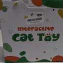 Pawaboo Interactive Cat Toy with Running Mouse, Electronic Motion Cat Toy Automatic Teaser for Indoor Cats, Pop and Play Hide Seek Cat Toys Hunting Mouse for Pet Cat Kitten Play Fun Exercise, Green