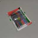 Pentel EnerGel-X Retractable Liquid Gel Pen, 0.5mm, Needle Tip, Assorted Ink, Pack of 8 (BLN105BP8M)