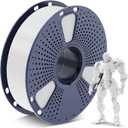 SUNLU PLA 3D Printer Filament PLA Filament 1.75mm, Neatly Wound 3D Printing Filament, Dimensional Accuracy +/- 0.02 mm, Fit Most FDM 3D Printer, 1kg Spool (2.2lbs), Good for Lithophane, White