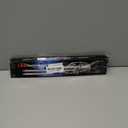 Car LED Daytime Running Lights Strip -12V Amber White Streamer Sequential Flowing DRL Lights - Auto Turn Signal Lights -Universal fit for Car, SUV, Truck (2Pack 27.5cm Black)