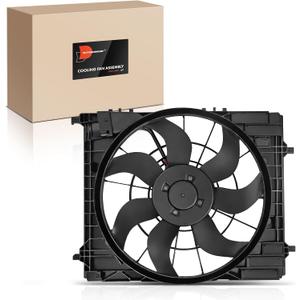 A-Premium Engine Radiator Cooling Fan Assembly with Brushless Motor
