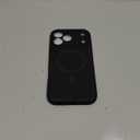 Miracase Magnetic for iPhone 17 Pro Max Case, Compatible with MagSafe, Integrated Silicone Camera Control Cover, 3.0mm Thicken Shockproof Drop Protection Phone Case for 17 ProMax, Black