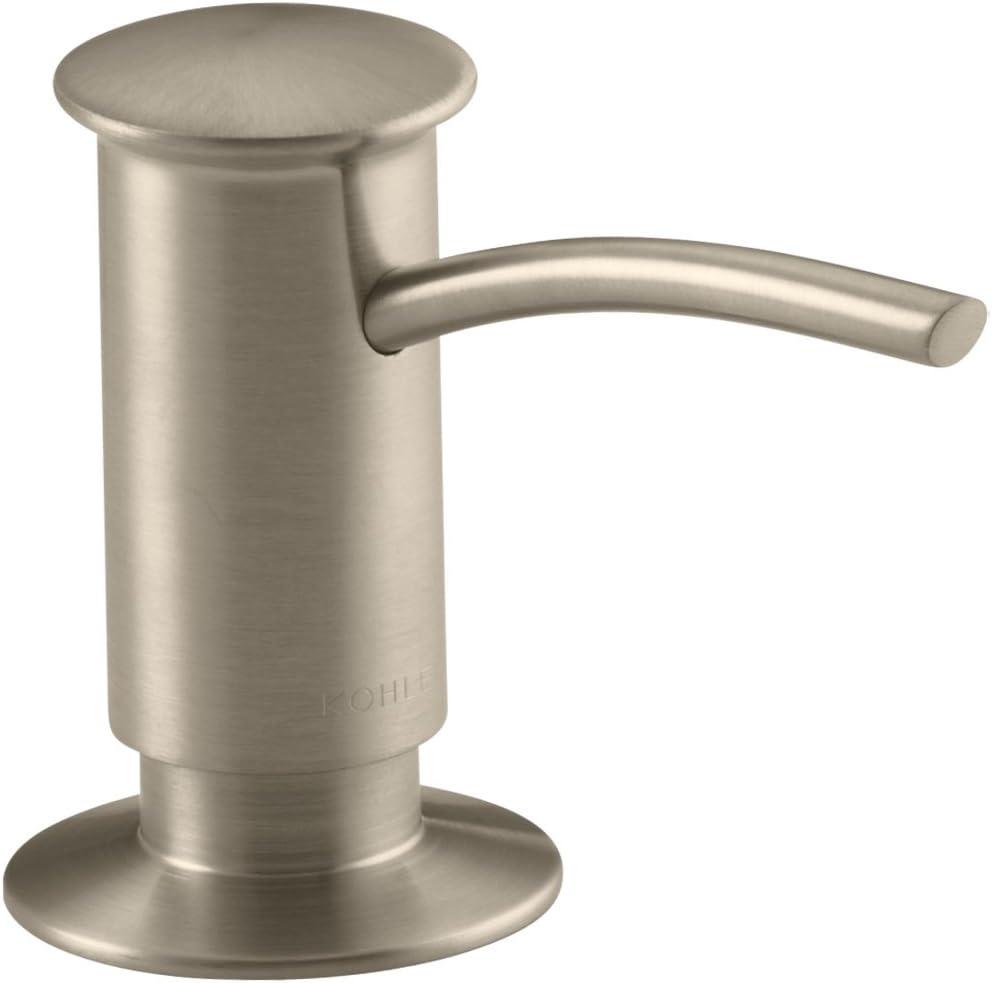 Kohler K-1895-C-BV 3-1/16" (Height) Soap & Lotion Dispenser Bronze (Vibrant Brushed Bronze)