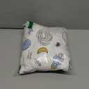 Premium Soft Cotton Baby Swaddle Blankets, Unisex Baby Blanket Wrap for Newborn Baby Boys Girls, Skin Friendly Wearable Swaddling Sleep Sack Calms Startle Reflex (Planet, White, 0-3 Months)