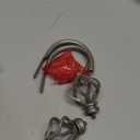 KAMANINA Decorative Curtain Drapery Holdbacks Twisted Cage Finials, Antique Silver(1 Pair/2 Pack), Small