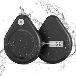 Airtag Holder for Kids, IP68 Waterproof Airtag Tracker for Kid, Secure Hidden Kids Holder with Invisible Pin,Lightweight Anti Lost, for Toddler, Elderly, Clothing, Backpacks, Shoes (2 Pack)