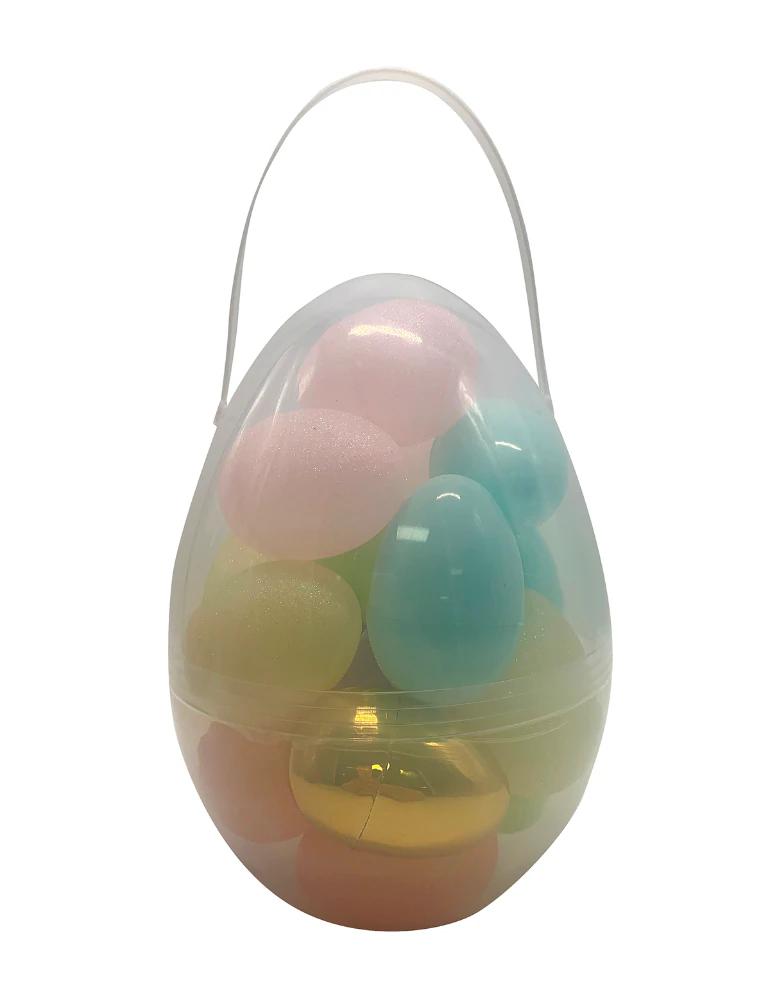 Holiday Home® Easter Fill Eggs - Glitter/Pastel/Gold, 18 ct