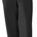 Susclude Mens Casual Dress Pants Pleated Old Money Wide Leg Baggy Pants Slacks Relaxed Fit Lightweight Work Trousers, XS, Black 