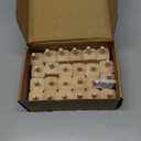 24 Pack 3 Inch Hanukkah Wooden Dreidel,Blank Unfinished Natural Wooden Chanukah Dreidels for DIY ProjectHanukkah Decorations Gifts for Party Jewish Holiday Crafts Supplies