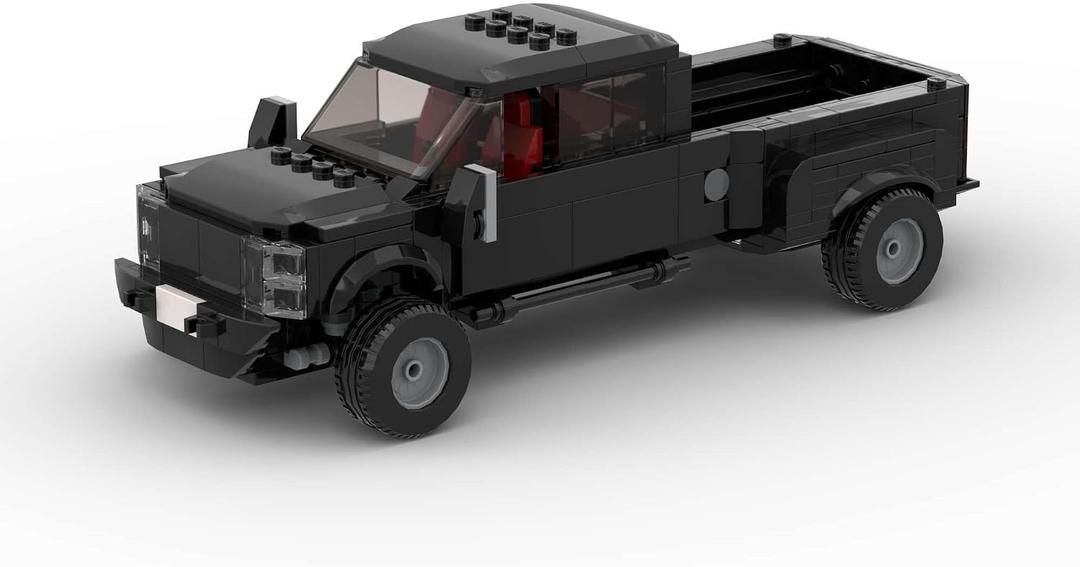 Truck MOC Racing Car Sports Model Garage Sets Building Blocks Famous Racers City Vehicle Technique DIY Bricks Toys 407pcs Pickup