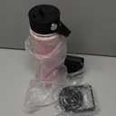 Konokyo 22oz Stainless Steel Bottles with 3 Lids Sport Insulated Water Bottle,Marble Blossom