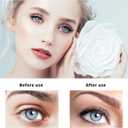 Heated Eyelash Curler - Heated Lash Curler Electric Eyelash Curler 3 Temp Settings for Makeup Tools for Achieving A Natural Curl and Long Lasting Eyelashes, Designed for Women, White