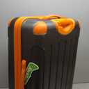 Rockland Melbourne Hardside 3 Piece Expandable Spinner Wheel Luggage Set, (20"/24"/28"), Charcoal