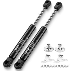 Vepagoo 7 inch Gas Struts for RV Cabinet Door Strut, 18LB Gas Shock Spring Lift Support for Truck Tool Box Lid, Sentry Safe Replacement Parts & Marine Hatches, Set of 2