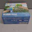 JOYIN 2 Kids Bubble Guns with 4 Bottles Solution, Automatic Bubble Machine Gun with 8 Holes for Kids, Adults, Summer Toys, Easter Basket Stuffers, Birthday Gift, Party Favors (Green Yellow, Blue Yellow)