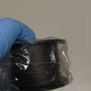 emma kites Hollow UHMWPE Braided Cord 1.3mm, 1.6mm, 2mm Spliceable for Tent Guyline Tarp Hammock Ridgeline Whoopie Sling Bear Bagging for Camping Backpacking (Black)