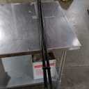 Rod Desyne Harvard 13/16" Single Curtain Rod, 66-120 inch, Black