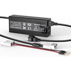 12V 20A LiFePO4 Battery Charger, 14.6V Fast and Smart Charger with Anderson Connector Indicator Special for Lithium LiFePO4 Deep Cycle RV, Boat, Car