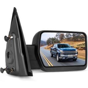 SCITOO Tow Mirror Compatible with 2004-2014 For F150 Towing Mirror with Turn Signal Power Control Heated Right Side