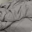 Yescool Weighted Blanket for Adults (20 lbs, 60” x 80”, Grey) Cooling Heavy Blanket for Sleeping Perfect for 190-210 lbs, Queen Size Breathable Blanket with Premium Glass Bead, Machine Washable