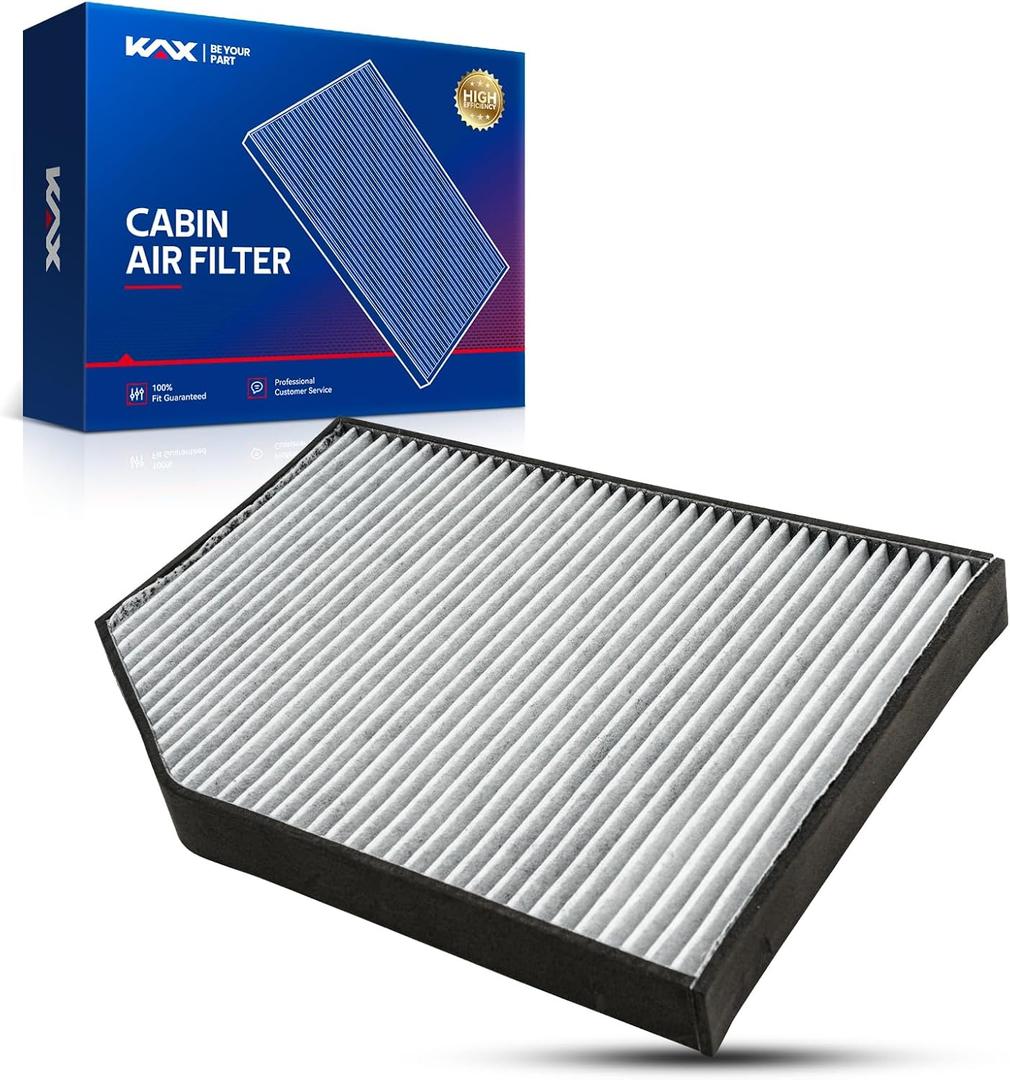 KAX Cabin Air Filter, CF12553 Replacement for X3 2018-2023, 330i X4 Z4 2019-2023, M340i M440i 330e 430i M3 M4 IX3 2021-2023, i4 230i 320i 2022-2023, Strong Adsorption w/Upgraded Activated Carbon