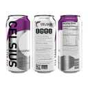 CELSIUS Essentials Sparkling Grape Slush, Sugar Free Performance Energy Drink, Can, 16 Fl Oz (Pack of 12) (EXP 04/01/28)